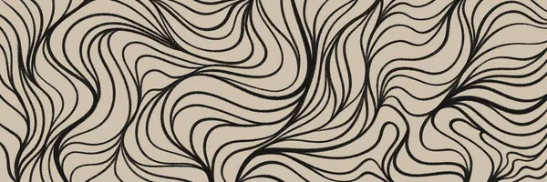 Çok açık bej rengi, soyut, ince dalgalı desenli, ultra hassas beyaz çizgiler ve mutlak sakin akış, ultra minimalist, İskandinav ya da temiz, üst düzey spa ve sağlıklılık için lüks, kusursuz doku.