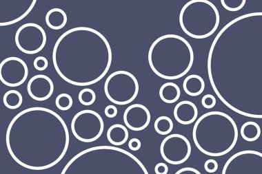 Slate mavi soyut üst üste binen daireler yumuşak arka planda, sakin lüks kusursuz tasarım