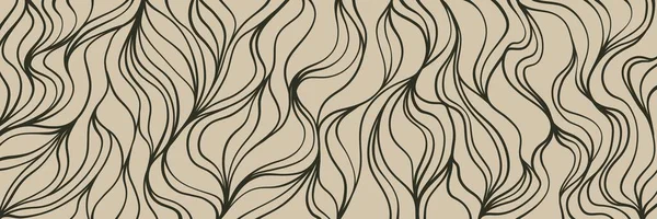 Yoğun siyah dalgalı çizgileri ve dokulu derinliği olan, hayvanlardan esinlenerek tasarlanmış lüks tasarımlar için mükemmel, esmer kürk deseni.