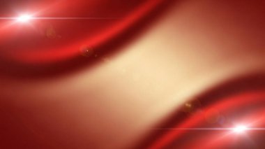 Soyut kırmızı eğriler ve ışık parlamaları arka plan ve tasarım projeleri için uygun dinamik parlak bir bileşim oluşturur