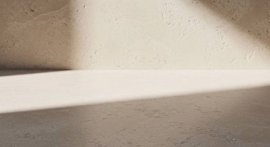 Yumuşak bulanık tonlar ve geometrik gölgeler ışık aksanlı yüzeyin soyut bir yakın görüntüsünü oluşturur.