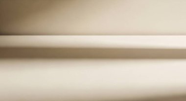 Yumuşak bej bantların ve bulanık çizgilerin oluşturduğu soyut dokuyu kapat ve sakin bir arka plan oluştur.