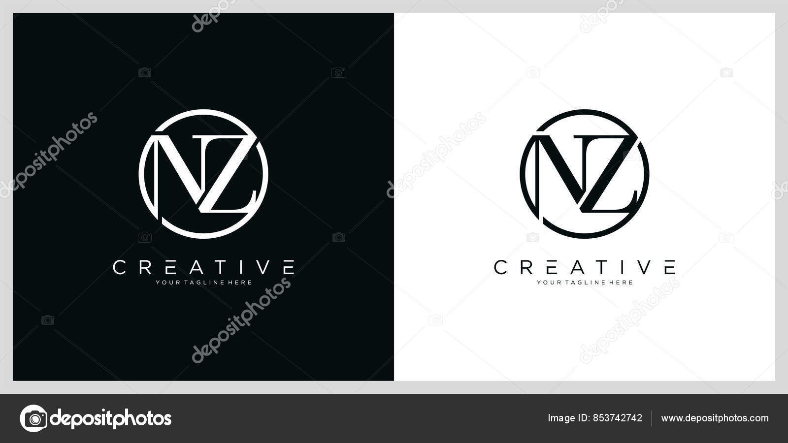 Monogram of nz Vector Images | DepositPhotos, image size:1600x900