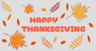 Şükran Günü Tanımı - Verme Günü Vektör Sanatı