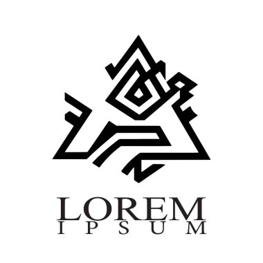 Çarpıcı modern soyut geometrik logo tasarımı güçlü bir marka kimliği ve profesyonel şirket imajı oluşturmak için mükemmel. Markanı yükselt..