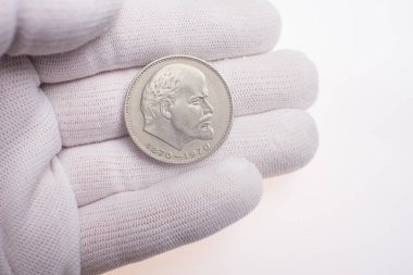 Sovyet rubleleri, Lenin ve Sovyet sembolleri ve Rusça 