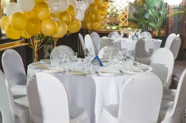 Boş pahalı restoranın resmi.