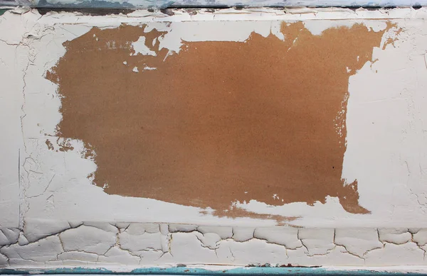 Soyut arkaplan, metin için yer. Beyaz çerçeveli tahta çatlıyor.. 