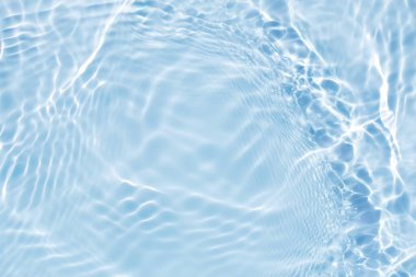 Soyut mavi renkli su dalgası. Saf doğal girdap dokusu. arkaplan fotoğrafçılık.