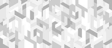 Soyut gri beyaz altıgen. Geometrik çokgen doku arka planı. Üçgen desen. mimari kavram.