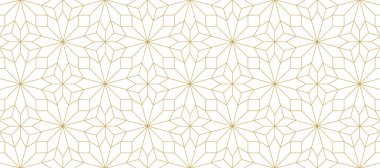 Soyut altın beyaz çizgi. Geometrik yıldız şekilli doku arka planı. Geleneksel düzen. retro biçimli konsept.