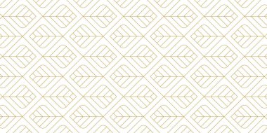 Soyut altın beyaz yaprak çizgileri. Geometrik kare desenli arka plan. Doğal konsept. vektör illüstrasyonu.