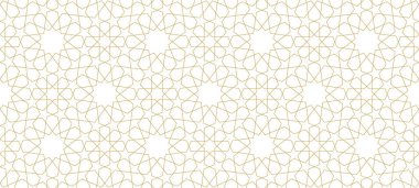 Soyut altın beyaz çizgi. Geometrik yıldız şekilli doku arka planı. Ramazan deseni. retro biçimli konsept.