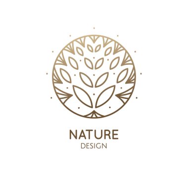 Tropik çiçek logosu