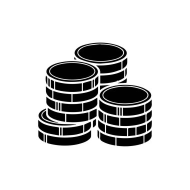 Beyaz arka planda izole edilmiş para yığını, basit ve temiz bir tasarımla zenginliği, tasarrufu ve finansal istikrarı temsil ediyor.