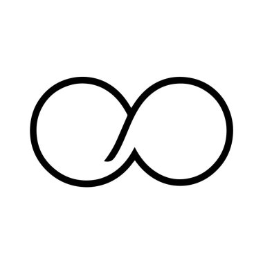 Basit bir sonsuzluk sembolü, sonsuz olasılıkları ve minimalist bir dizaynın sürekli akışını temsil ediyor.