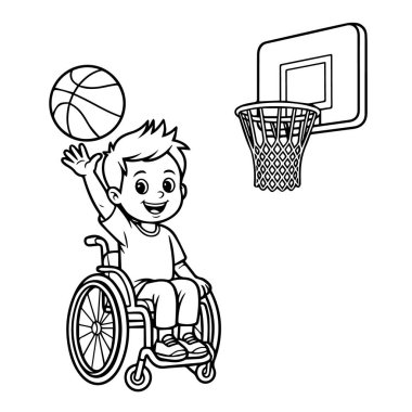 Koltuk değnekli çocuk Kararlı Futbol Oynuyor