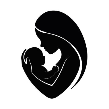 Two women embracing in heart shaped symbol of love and unity