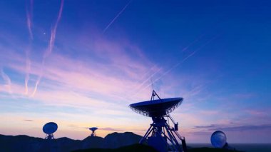 Dağ uydu radar algılama videosu