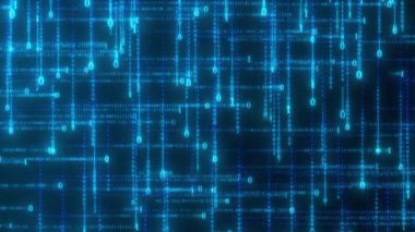 Teknoloji dijital kod veri akışı