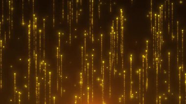 ödül töreni altın parçacık çizgileri yükselen parti arkaplanı