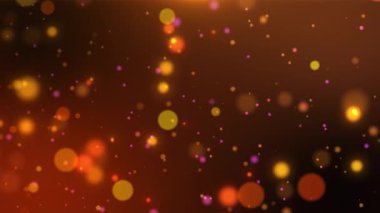 rüya gibi parçacık ışığı yüzen arka plan