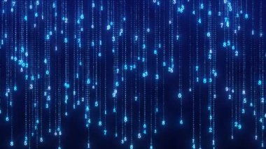Teknoloji parçacığı dijital yağmur yağıyor