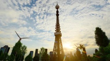 Doğa orman yaşamı. Büyüyen her şey animasyon.