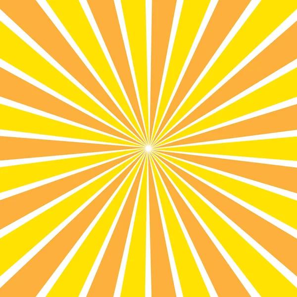 Ilustración Abstracta Fondo Los Rayos Amarillos Luz — Vector de stock