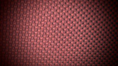 Koyu kırmızı dokuma arka plan, sepet dokuma tarzı, dramatik siyah vignette