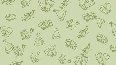 Yaz ikonları, yüzme yüzgeçleri, karpuz ve yaz temalı tasarımlar, seyahat blogları, finansal makaleler ve mevsimsel promosyonlar için uygun uçaklar.