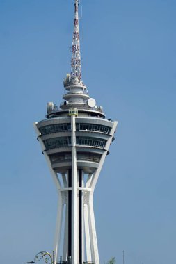 Menara Alor Setar, Kedah, Malezya 'daki modern bir telekomünikasyon ve gözlem kulesi..