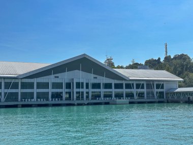 Kedah, Malezya, 3 Aralık 2025: Çağdaş feribot terminali 