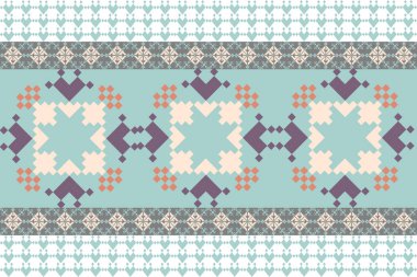 Dekoratif süslemeli kusursuz desen. vektör illüstrasyonu