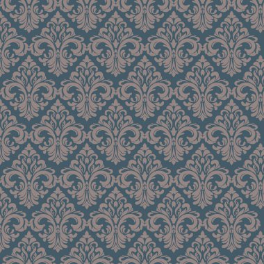 damaskesiz vektör şablonu arka planı