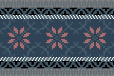 Nakışla örülmüş desen