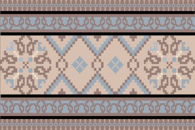 etnik seamless modeli. vektör çizim