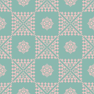 soyut etnik Dikişsiz desen arka plan