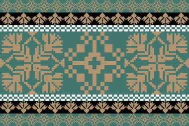 Soyut geometrik elementlerin kusursuz deseni