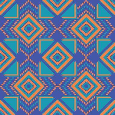 Kusursuz geometrik desen. Renkli doku. vektör illüstrasyonu.