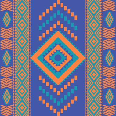 Etnik boho kusursuz desen. Yazdır. Tekstil. kumaş tasarımı, duvar kağıdı, web tasarımı.