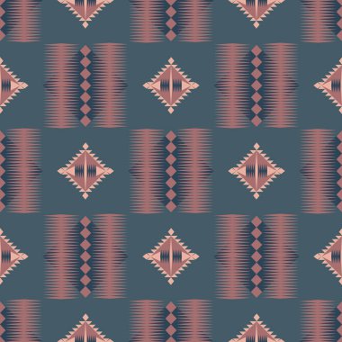 Dünyadan esinlenilmiş şekilleri, modaya uygun renk paleti ve çok yönlü bir düzeni olan bir Tone vektör geometrik deseni. Dijital sanat, poster tasarımı ve tekstil baskısı için harika.