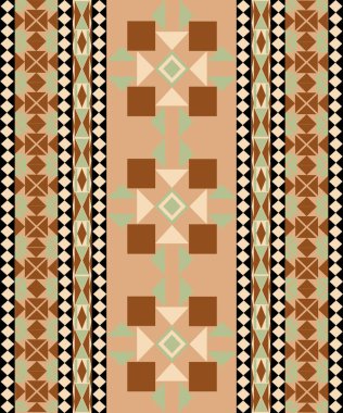 Dünyadan esinlenilmiş şekilleri, modaya uygun renk paleti ve çok yönlü bir düzeni olan bir Tone vektör geometrik deseni. Dijital sanat, poster tasarımı ve tekstil baskısı için harika.