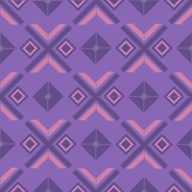 Temiz çizgiler ve kalın simetri içeren klasik soyut geometrik dikişsiz desen. Tekstil baskıları, ev dekorasyonu, kırtasiye malzemeleri ve moda tasarımı için ideal. Modern markalaşma ya da minimalist altyapı için mükemmel.