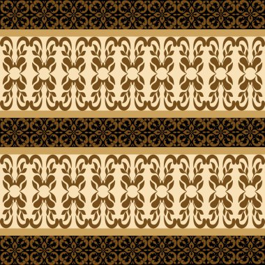 Earthy tone Luxury Damask Pattern, Elegant Ornate Design for High-End Interiors & Fashion. Indulge in timeless sophistication with this exquisite damask pattern, meticulously crafted for those with a taste for opulence