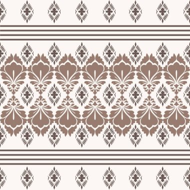 Yerli Tonu Lüks Şam Şablonu Üst Düzey İç Modeller için Zarif Dekorasyon Tasarımı. Bu zarif damaske deseni ile zamansız sofistike hoşgörü, zenginlik tadı olanlar için titizlikle hazırlanmış