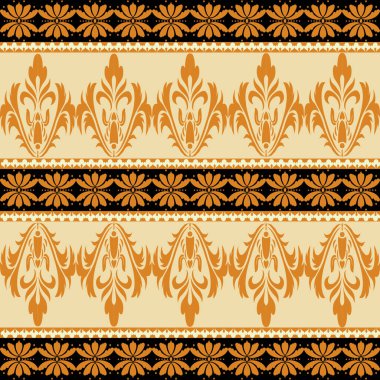 Yerli Tonu Lüks Şam Şablonu Üst Düzey İç Modeller için Zarif Dekorasyon Tasarımı. Bu zarif damaske deseni ile zamansız sofistike hoşgörü, zenginlik tadı olanlar için titizlikle hazırlanmış