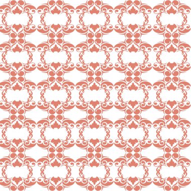 Terracotta Ton Lüks Şekli Şekli Şık, Üst Düzey İç Modeller için Süslü Tasarım. Bu zarif damaske deseni ile zamansız sofistike hoşgörü, zenginlik tadı olanlar için titizlikle hazırlanmış