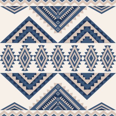 Minimalist tarzda soyut şekilleri olan, Mavi Dünyalı, kusursuz bir geometrik desen. Kumaş tasarımı, ambalaj, duvar kağıdı, ambalaj kağıdı, marka ve dijital arka plan için mükemmel. Modern yüzyılın ortalarından esinlenilmiş trend vektör dokusu