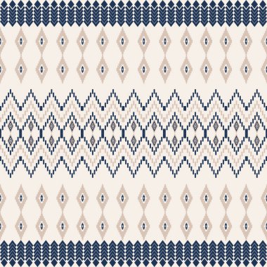 Minimalist tarzda soyut şekilleri olan, Mavi Dünyalı, kusursuz bir geometrik desen. Kumaş tasarımı, ambalaj, duvar kağıdı, ambalaj kağıdı, marka ve dijital arka plan için mükemmel. Modern yüzyılın ortalarından esinlenilmiş trend vektör dokusu